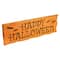 24" Wooden 'Happy Halloween' Wall Sign with Bats